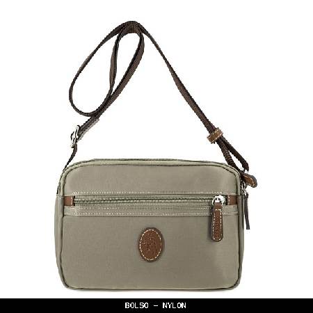 Bolso en Nylon color Taupe - El Potro