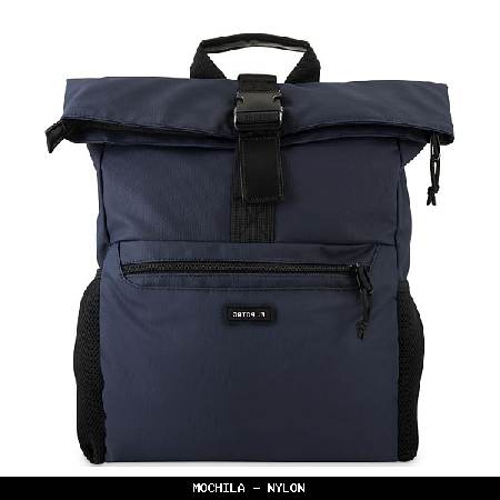 Mochila en Nylon color Azul - El Potro