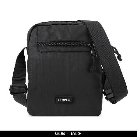 Bolso en Nylon color Negro - El Potro