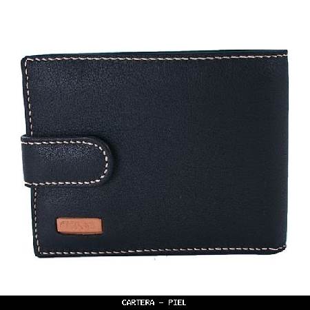 Cartera en Piel color Negro - El Potro