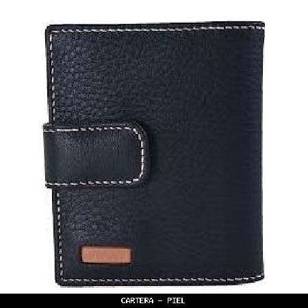 Cartera en Piel color Negro - El Potro