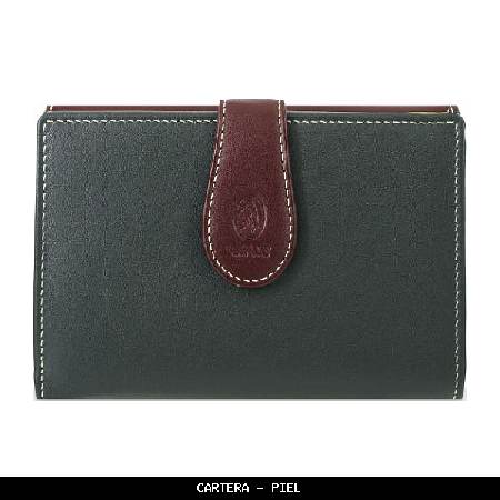 Cartera en Piel color Verde - El Potro