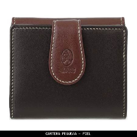 Cartera pequeña en Piel color Marrón - El Potro