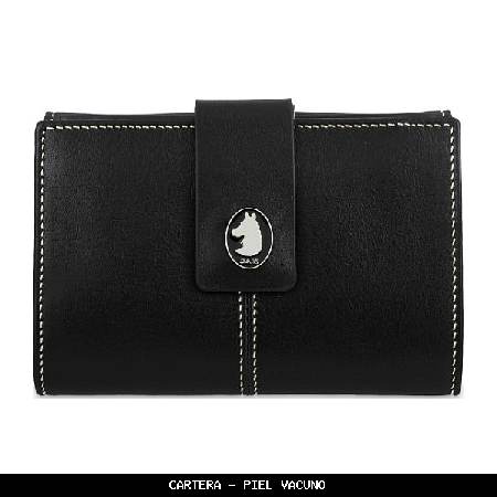 Cartera en piel color negro - el potro