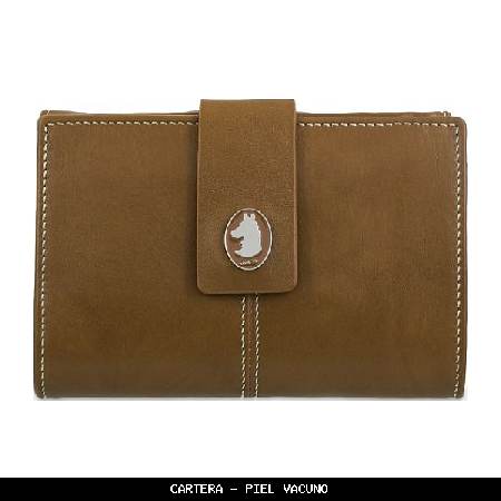 Cartera en Piel color Color Cuero - El Potro