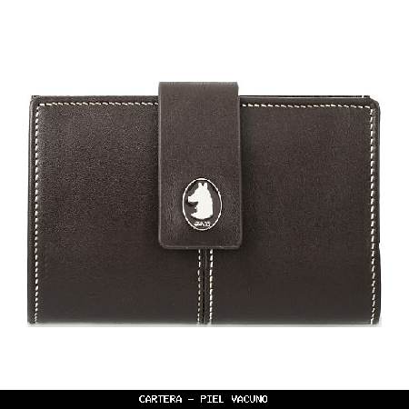 Cartera en Piel color Marrón - El Potro