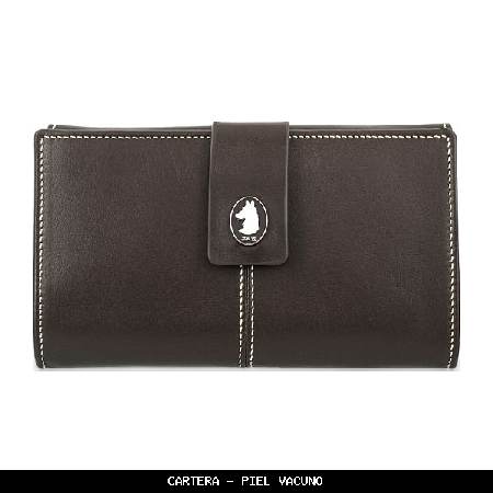 Cartera en Piel color Marrón - El Potro
