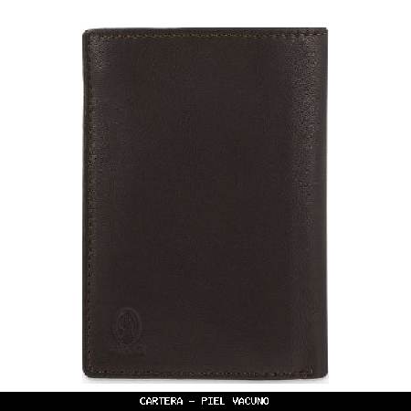 Cartera en piel color marrón - el potro