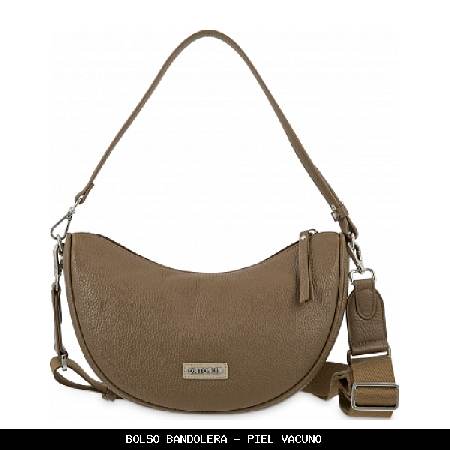 Bolso bandolera en Piel color Color Cuero - El Potro
