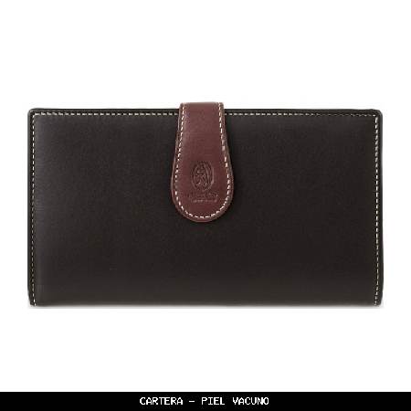 Cartera en Piel color Marrón - El Potro