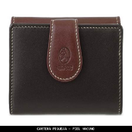 Cartera pequeña en Piel color Marrón - El Potro